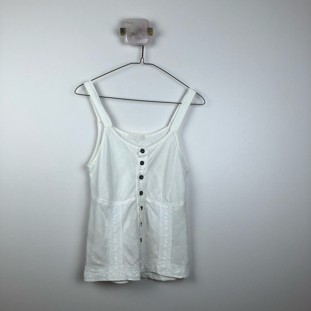 CP SHADES| 100% Linen Tank Blouse